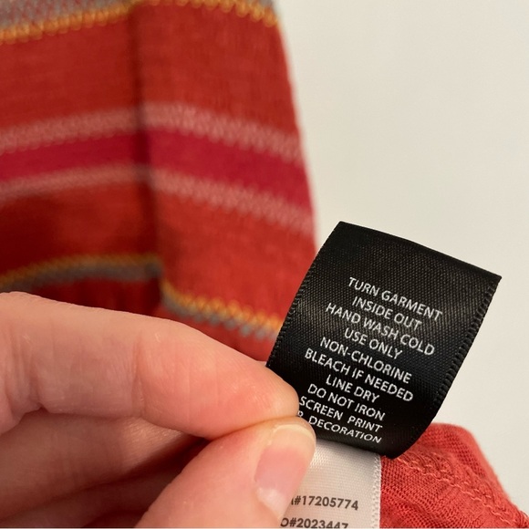 NEW NWT TORRID 3 Plus Size Super Soft Smocked High Neck Babydoll Top Orange Tank - Picture 12 of 15